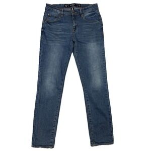 MBX‎ Jeans Men's 30x30 (30x29.5) Dark Blue Denim Stretch Normcore Preppy